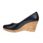 Pantofi dama casual din piele naturala, platforme de 7 cm - MARA P3550N